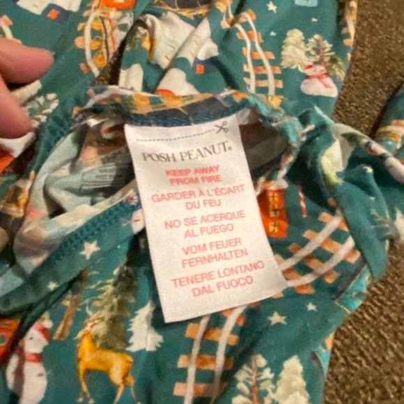 Posh Peanut Wyatt 🚂 🎄 pajamas 18/24 months - Picture 6 of 9
